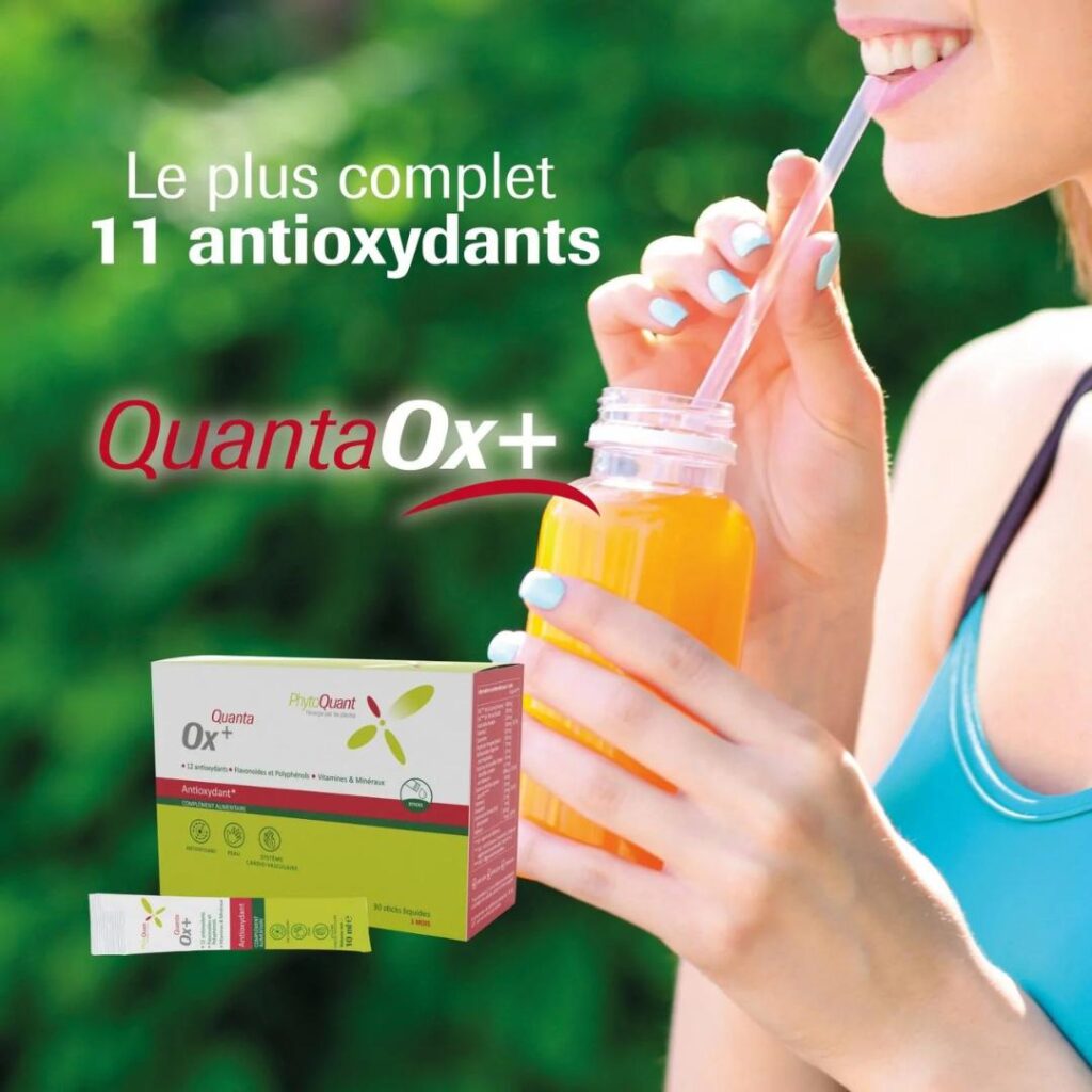 QuantaOx+ de PhytoQuant complex de 11 antioxydants naturels