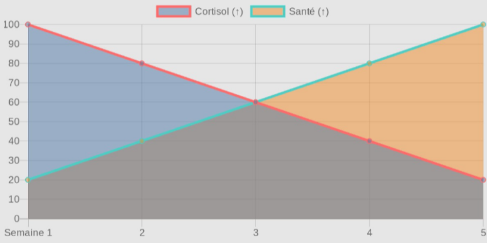 effet cortisol sur la santé