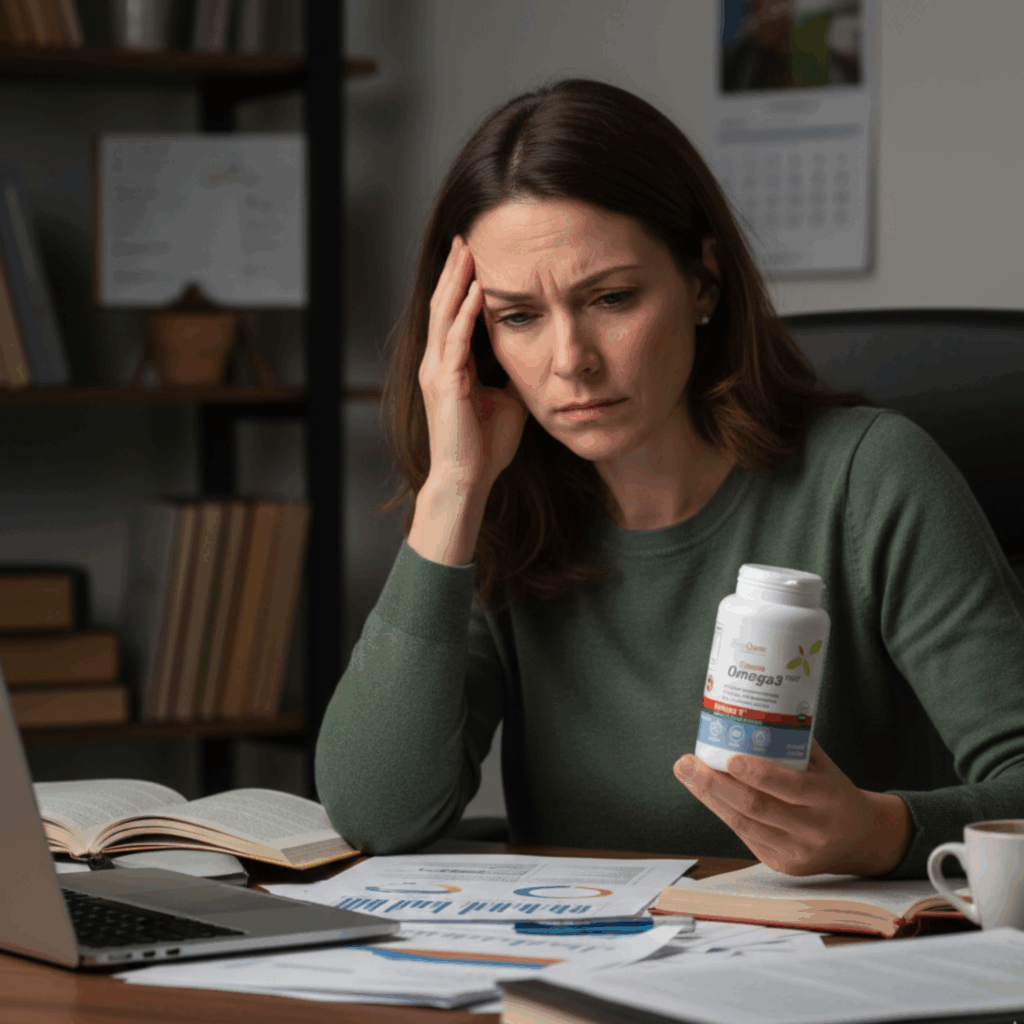 omega-3 phytoquant complement alimentaire contre le stress