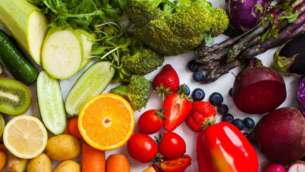 une alimentation riche en antioxydants​