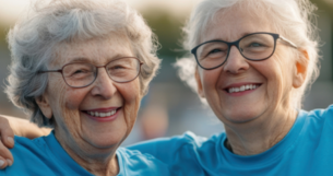 femmes agees heureuses