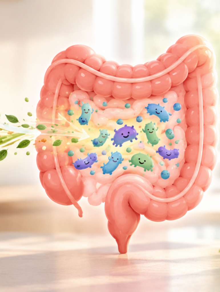 Vos bactéries ont faim : pourquoi un probiotique ne travaille pas sans fibres